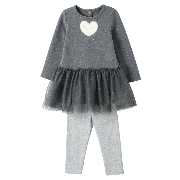 Toddler Kids Baby Girls Long Sleeve knitted dress with Pants 36 Months