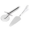 thumbnail image 2 of Pizza Knife,2pcs Kitchen Stainless Steel Pizza Tool Pizza Spatula Class Leading Features, 2 of 8