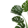 thumbnail image 2 of Northlight 35" Potted Green Wide Leaf Monster Artificial Floor Plant, 2 of 3