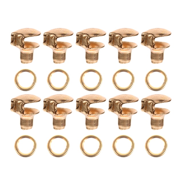 Miangastore 10pcs Boots Shoe Buckles Sports Shoe Lace Buckles Climbing Shoes Rivets Boot Lace Hooks Parts