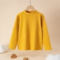 thumbnail image 4 of GYRATEDREAM Kids Boys Girls Cable Knit Slim Fit Sweaters Long Sleeve Crewneck Chunky Pullover Cute Knitwear Fall Jumper Tops for 2-3Y Yellow, 4 of 9