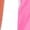Pink/White, variant on Faye+Florie Piped Racer Tennis Shirt (Green/Pink, Small)