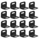 thumbnail image 3 of 20 protectores de esquinas para cajas de envío, con soporte en ángulo recto en forma de L, de plástico, para cajas de cartón y muebles, color negro, 3 of 7