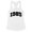 White, variant on 1985 College Style Tank Top Fitted Racerback Women's Large White