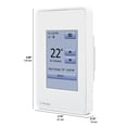 thumbnail image 2 of Stelpro STF Touch Screen Floor Heating Thermostat, 2 of 6