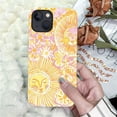 thumbnail image 6 of Case Compatible with iPhone 15, Scratch Resistant Hybrid Double Layer Hard Shell, Watercolor Sunflowers, 6 of 6