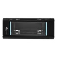 thumbnail image 6 of 4U 24" Deep Wall Mounted Network Server Rack Data Cabinet Enclosure Glass Front, 6 of 13