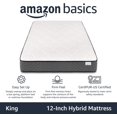 DONFU Signature Hybrid Mattress, Cushion Firm Feel, Gel Memory Foam for