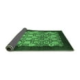 thumbnail image 2 of Ahgly Company Indoor Rectangle Oriental Emerald Green Industrial Area Rugs, 4' x 6', 2 of 4