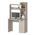 thumbnail image 2 of Contemporary Computer Desk | Extra Storage with Hutch | Facilitate Your Office Workflow, 2 of 4