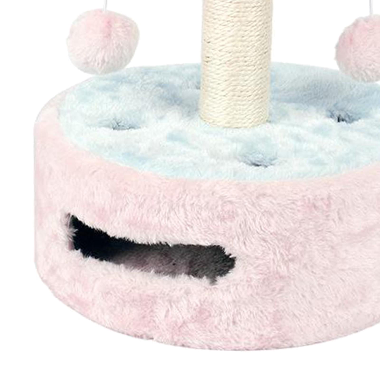 cat climbing with Natural Sisal Scratching Posts Cat Activity with Toys for Kitten Small Cats Climbing Playing