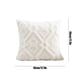 thumbnail image 3 of Fundas de almohada modernas de color blanco 17.7x17.7in, fundas de cojín tejidas de felpa 45*45cm, 3 of 6