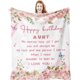 thumbnail image 1 of LHSHID Mom Birthday Unique Birthday Gift Blankets Gift Blanket Flannel Soft and Comfortable Anti static Bed Sofa Blanket 50x60in, 1 of 5
