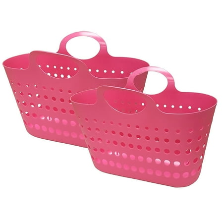 Starplast Flex Beach Tote Basket 2 Pack Red Apple Com