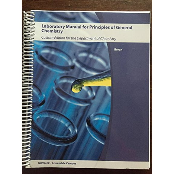 Pre-Owned Laboratory Manual for Principles of General Chemistry (Paperback) 1118621514 9781118621516