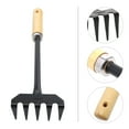 thumbnail image 3 of Eease Gardening Hand Rake Garden Hand Cultivator Soil Rake Tiller for Loosening Soil Weeding Digging, 3 of 10