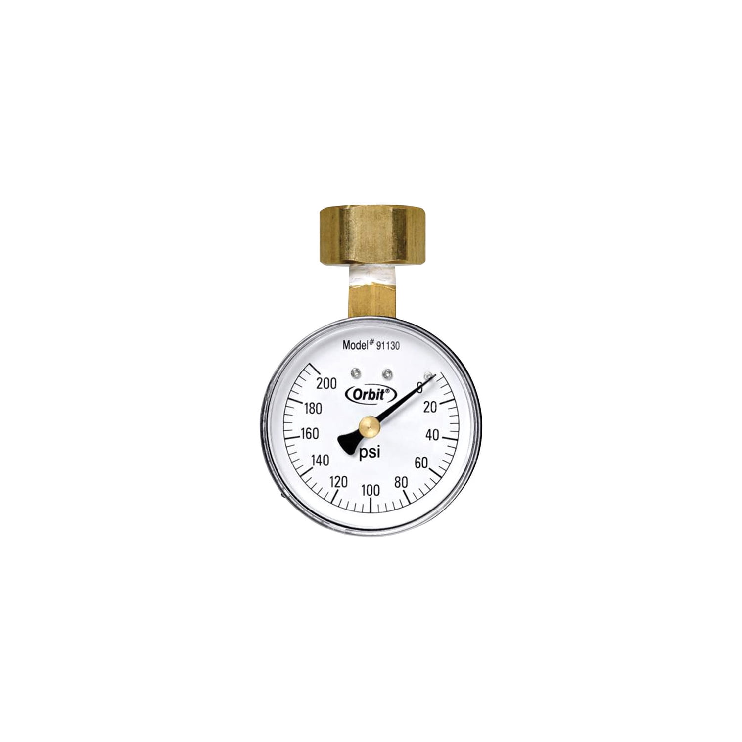 Quantity 1 WSPHG100 Water Pressure Test Gauge 100 PSI 