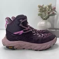 thumbnail image 3 of Hoka One One Anacapa Breeze Aero Mid Trail Running Chaussure Raisin/Mauve Femmes 9.5B, 3 of 6