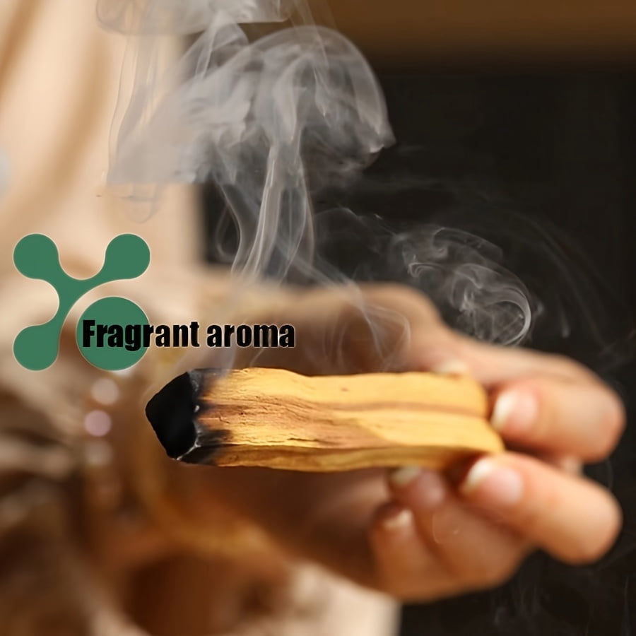 16Pcs Natural Palo Santo Wood Incense Sticks for Home Decoration And Air Purification - Diffuser Sticks, Christmas Gift