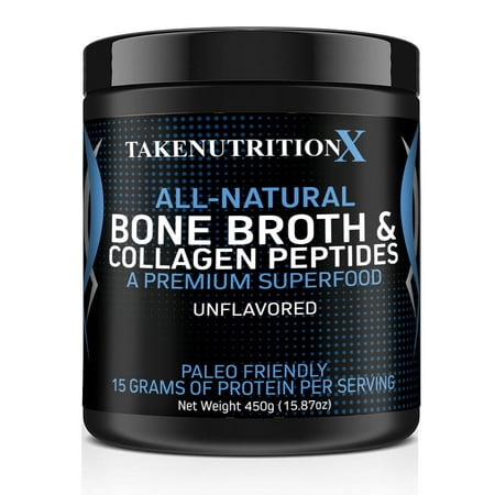 Bone Broth Protein Powder Collagen Peptides & ancient Bone Broth Premium Collagen Peptides Powder Grass-Fed, Keto ,Paleo Friendly, Non-Gmo and Gluten Free - Unflavored and Easy to Mix 15.87 (Best Easy Mixed Drinks)