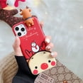 thumbnail image 2 of Étui de Téléphone Portable de Noël Flocon de Neige Père Noël TPU Housse de Protection, Remplacement pour iPhone 11 Pro 5.8, Type 5 Workhe, 2 of 8