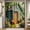Color 2, variant on Rdsfhsp Enchanted Forest Hobbit House Shower Curtain, Fantasy Print Mildew Proof Bathroom Curtain, 72" x 72"