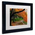 thumbnail image 3 of Trademark Fine Art "Tidal Basin Autumn 2" Canvas Art by CATeyes, White Matte, Wood Frame, 3 of 4