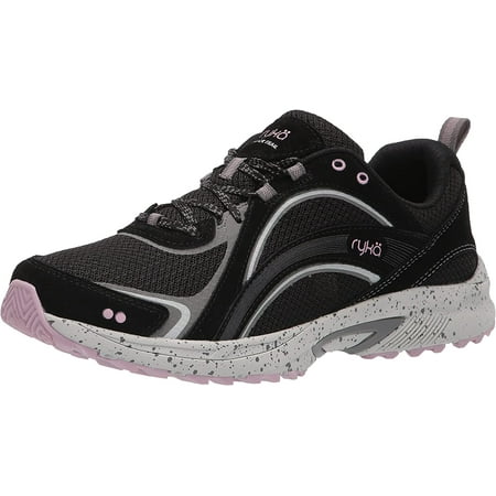 

Ryka Womens Sky Walk Trail Shoe 6 Black/Mauve