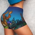 thumbnail image 4 of Saiise Scooby-Doo Print Workout Shorts for Women Gym Yoga Running Sport Active Exercise Fitness Shorts-X-Large, 4 of 8
