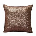 thumbnail image 2 of NWOKYZGH 1Pc 16x16 Inch Champagne Gold Sequined Pillow Cover - Sparkling Throw Cushion for Sofa, Bed, Living Room & Bedroom, Luxury Glitter Decorative Home Decor, 2 of 4
