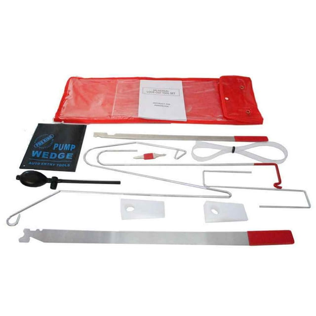 Maytalsory Kit de Verrouillage pour Ouvre-Porte Outil d'Urgence Fournitures de Voiture Taille Compacte Multi-Usage pour Débutants Outils d'Entretien