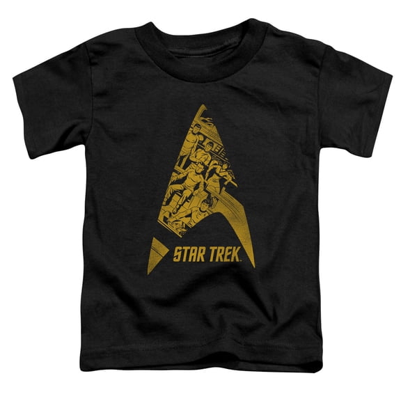 Star Trek Delta Crew Toddler T-Shirt Black