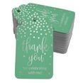 thumbnail image 1 of Inkdotpot Real Silver Foil ThankYou For Celebrating With Me Birthday Tags Favor Hang Paper Tags 100 Pack, 1 of 1