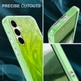 thumbnail image 5 of Dteck for Samsung Galaxy S24 Case, Slim Fit Anti-Yellow Shockproof Soft TPU Bumper + Hard Front Cover [No Screen Protector] Hybrid Protective Case for Samsung Galaxy S24,Green, 5 of 10