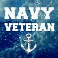 thumbnail image 2 of CafePress - Navy Veteran Throw Blanket - Soft Fleece Throw Blanket, 50"x60" for All Ages, 2 of 2