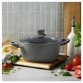 thumbnail image 2 of ZWILLING Parma Plus Ceramic 4.5 L Aluminum Stew Pot With Glass Lid, 2 of 6