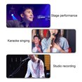 thumbnail image 3 of TAKSTAR GH1 Wired Dynamic Microphone Super Cardioid Pickup Microphone Heavy Duty Handheld Vocal Mic with Clip & Zipper Case for Live Performance Karaoke Recording, 3 of 7