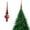 Red, variant on Dpityserensio Hanging Tree Top Star Plastic Electroplated Snowflake Printed Christmas Tree Topper Decoration Mood Arrangement Prop Winter Xmas Gifts