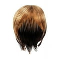 thumbnail image 3 of Real Hair Center Part Wig Topper - Clip-In Hairpiece with White Highlights, Seamless Coverage for Thinning Area, Natural Blended Look with Existing Hairï¼A, 3 of 8
