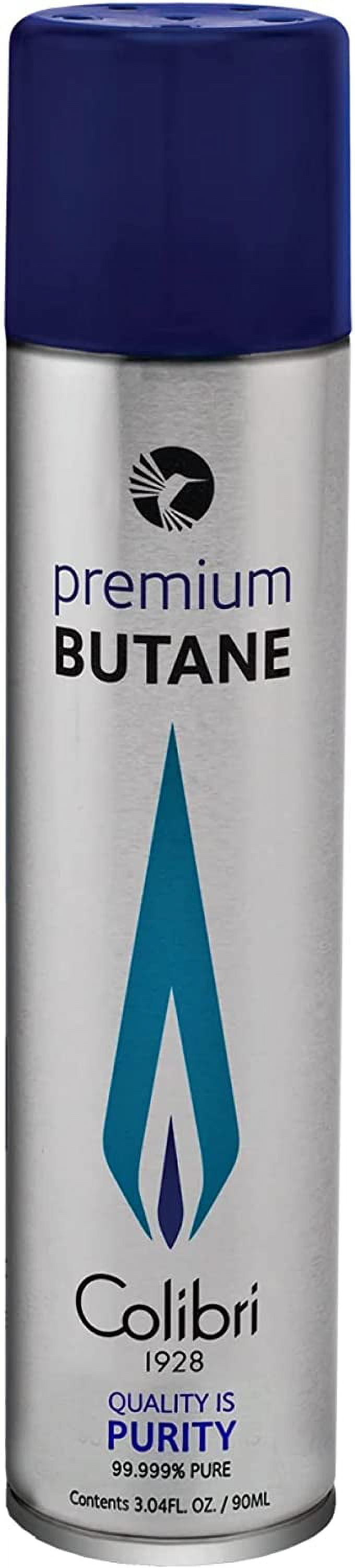 Colibri Premium Lighter Butane 2 Pack Refill Fuel 50g/3.04 oz Canister - #9103-2