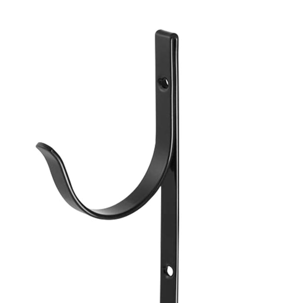 Organizador de herramientas de piscina, gancho de barra telescópica para manguera de vacío de red skimmer (negro) Ndcxsfigh Libre de BPA