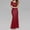 Red, variant on snowsong Wedding Guest Dresses,Formal Dresses Womens Double V Neck Short Sleeve Mermaid Dress Evening Prom Dress Maxi Dress,Bridesmaid Dresses,Elegant Dresses Gold Dress M