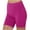Hot Pink, variant on Vivianyo HD Women's Fitness Shorts for Yoga Fashion Womens Yoga Leggings Fitness Running Gym Ladies Solid Sports Active Three Minutes Pants