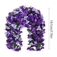 thumbnail image 3 of Artificial Bougainvillea Wall Hangings Artificial Flower Ceiling Decorations Wedding Hall Wall Decorations Silk Flower Hanging Baskets Rattan, 3 of 6