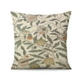 thumbnail image 2 of Pack of 2, 20x20 Inch Chinoiserie Vintage Flower Pillow Covers - Spring-Summer Floral Throw Cushions for Outdoor Decor, Sofa, and Bedroom - A Chic Update for Any Living Space, 2 of 7
