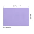 thumbnail image 2 of Uxcell Colored Copy Paper 8.3x11.7" 80gsm Light Purple 25 Sheets, 2 of 6