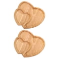 thumbnail image 1 of HINTRMENT 2pcs Bamboo Tray Small Non Slip Design for Barbecue Use, 1 of 8