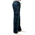 thumbnail image 3 of Ventana Men's Plaid Pajama Pants | Fleeced Flanned Sleep Home Loungewear Bottom, 3 of 4