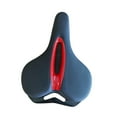 thumbnail image 2 of Almohadilla para asiento de bicicleta, sillín de bicicleta, resistente al desgaste, ergonómico, portátil, hueco, cojín para asiento de ciclismo, rojo, 2 of 8