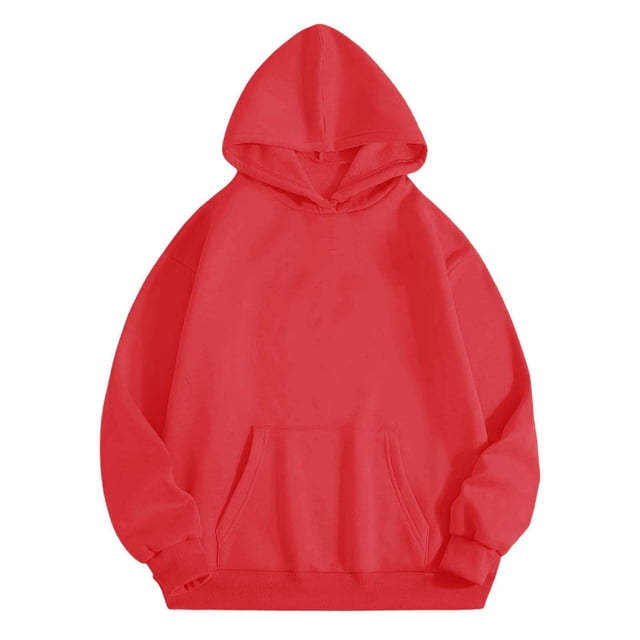 NMMUED Chandail à Capuchon d'Halloween pour Femmes, Chandails d'Automne pour Femmes, Vêtements d'Halloween pour Femmes, Vêtements d'Automne pour Femmes, Hauts d'Halloween pour Femmes, Chandails à Capuchon Y2k, Rouge TTG